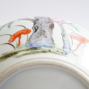 A Chinese tianqiuping bottle vase with 9-peaches design, 19/20th C.1 — photo 13