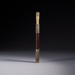 A Chinese travelling set with a pair of chopsticks and a knife, 19th C. — photo 2
