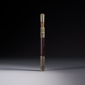 A Chinese travelling set with a pair of chopsticks and a knife, 19th C. — photo 4