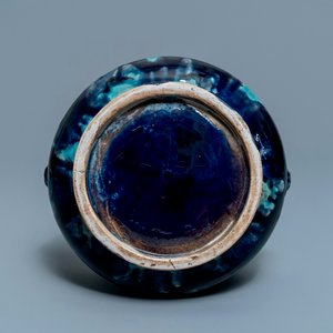 A Chinese turquoise- and purple-splashed censer, Kangxi — photo 7