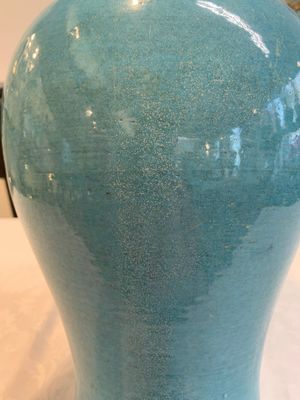 A Chinese turquoise-glazed vase, 19th C. — photo 9