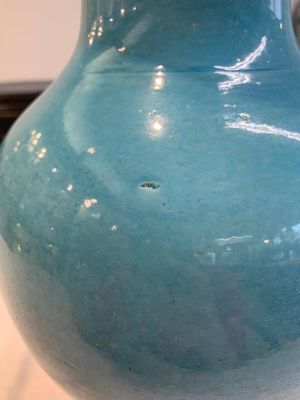 A Chinese turquoise-glazed vase, 19th C. — photo 10