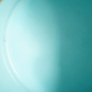 A Chinese turquoise ground enamelled brush pot, Qianlong mark, 20th C. — photo 12