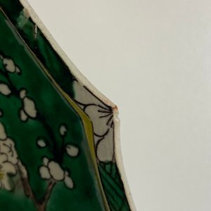 A Chinese verte biscuit sweetmeat set on wooden tray, Kangxi — photo 17