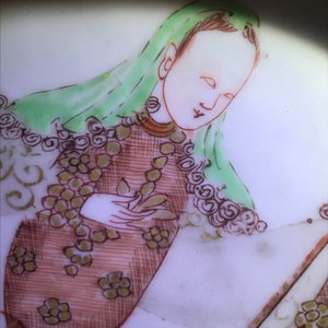 A Chinese verte-imari 'Governor Duff' dish, Yongzheng — 照片 16