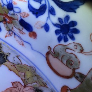 A Chinese verte-imari 'Governor Duff' dish, Yongzheng — 照片 5