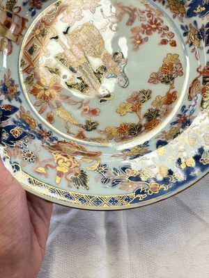 A Chinese verte-Imari 'Governor Duff' plate, Yongzheng — photo 4