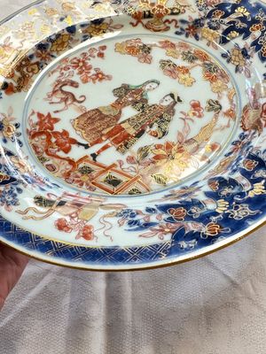A Chinese verte-Imari 'Governor Duff' plate, Yongzheng — photo 6
