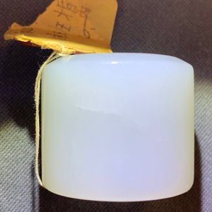 A Chinese white jade archer's ring, Qing — photo 6