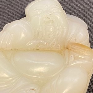 A Chinese white jade figure of Li Taipo, Kangxi/Yongzheng — 照片 20