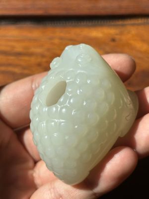 A Chinese white jade water pot in the shape of a three-legged toad, Qing — photo 6