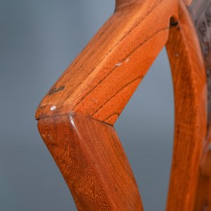 A Chinese wooden chair with inserted carved panels, 19th C. — 照片 15