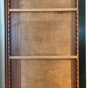 A Chinese wooden closet with 23 qianjiang cai plaques, 19/20th C. — photo 91