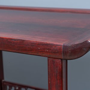 A Chinese wooden display cabinet, Republic — 照片 8