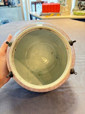 A Chinese wucai bowl with landscape panels, Transitional period — photo 7