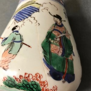 转型期 人物五彩坛子 — 照片 19