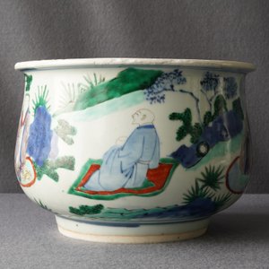 A Chinese wucai censer, Transitional period — 照片 11