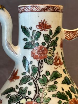 A Chinese wucai covered ewer and a rosewater sprinkler for the Islamic market, Kangxi — foto 12