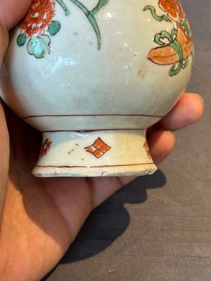 A Chinese wucai covered ewer and a rosewater sprinkler for the Islamic market, Kangxi — foto 18