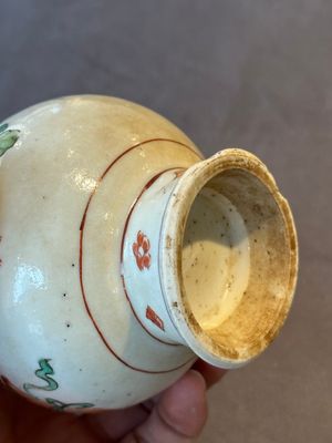 A Chinese wucai covered ewer and a rosewater sprinkler for the Islamic market, Kangxi — foto 20