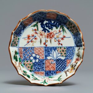 A Chinese wucai ko-sometsuke dish for the Japanese market, Fu mark, Tianqi — 照片 1