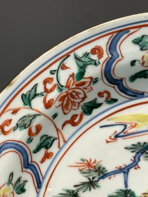 A Chinese wucai ko-sometsuke dish for the Japanese market, Tianqi — photo 4