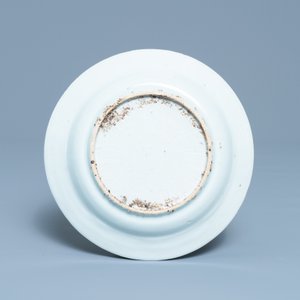 A Chinese wucai ko-sometsuke 'phoenix' plate, Transitional period — 照片 2