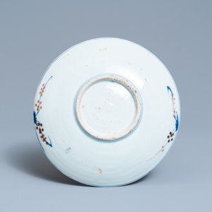 A Chinese wucai ko-sometsuke 'poem' plate for the Japanese market, Tianqi — 照片 2