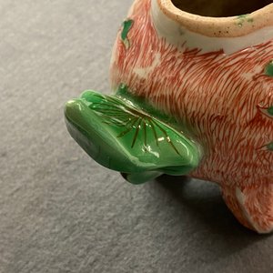 A Chinese wucai 'luduan' censer, Transitional period — 照片 19