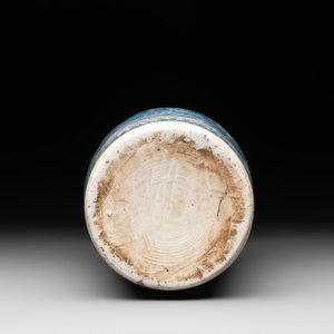 A Chinese wucai 'mountainous landscape' vase, Transitional period — photo 6