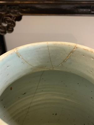 A Chinese wucai 'phoenix' vase, Transitional period — photo 11
