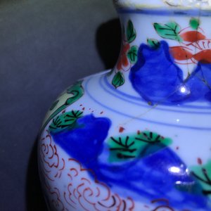 转型期  人物故事五彩将军罐 — 照片 12
