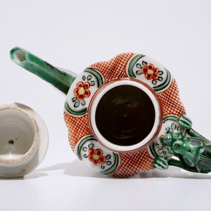 A Chinese wucai wine jug with a dragon-shaped handle, Transitional period — 照片 6