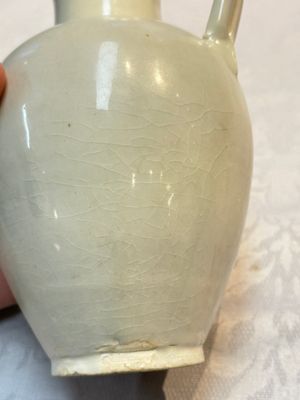 A Chinese Xingyao white-glazed ewer, Ying 盈 mark, Tang or later — photo 10