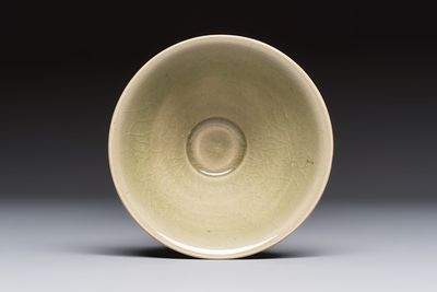 A Chinese Yaozhou celadon-glazed bowl, Song — photo 4