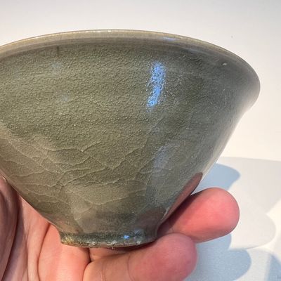 A Chinese Yaozhou celadon-glazed bowl, Song — photo 7
