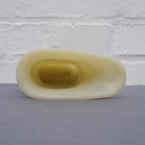 A Chinese yellow jade rhyton cup, 19/20th C. — photo 12