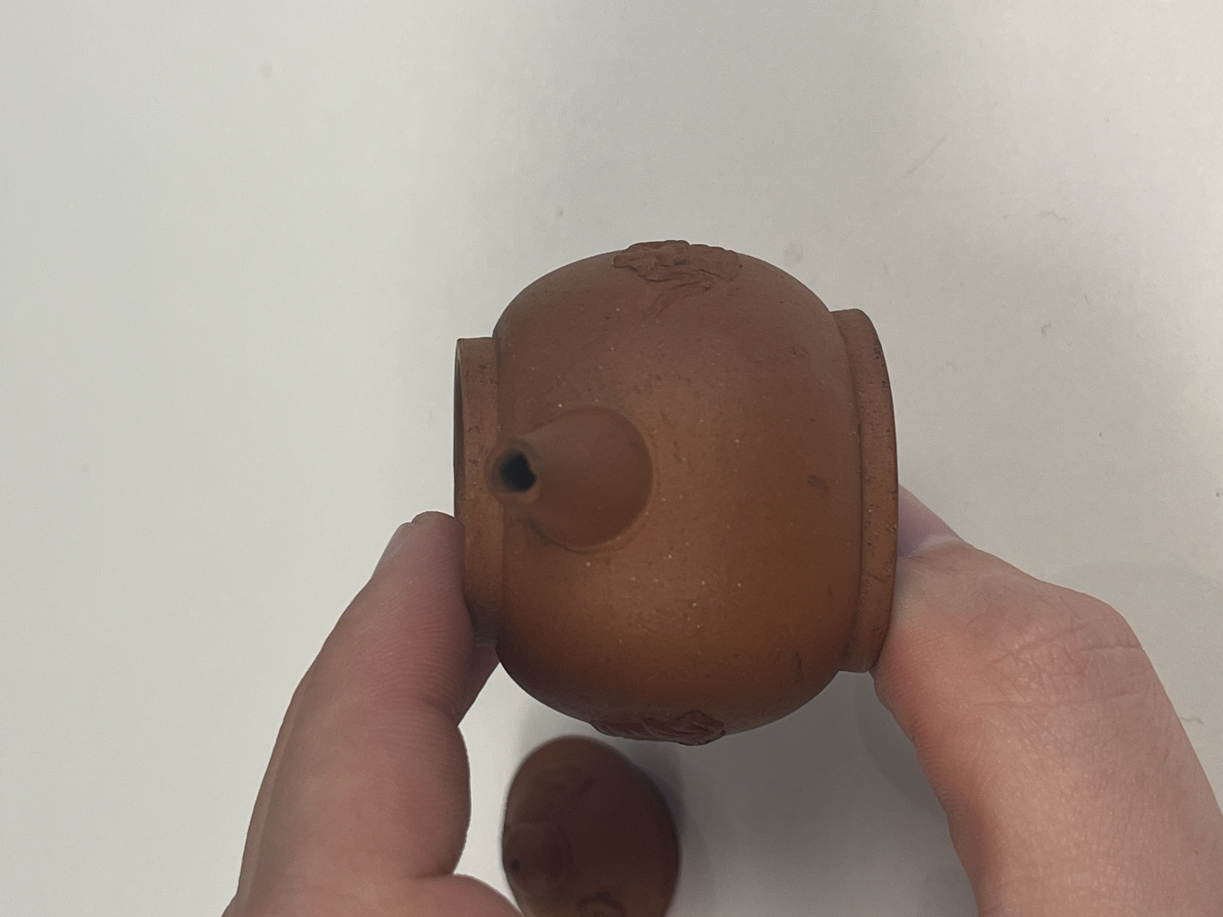 A Chinese Yixing stoneware miniature teapot — photo 5