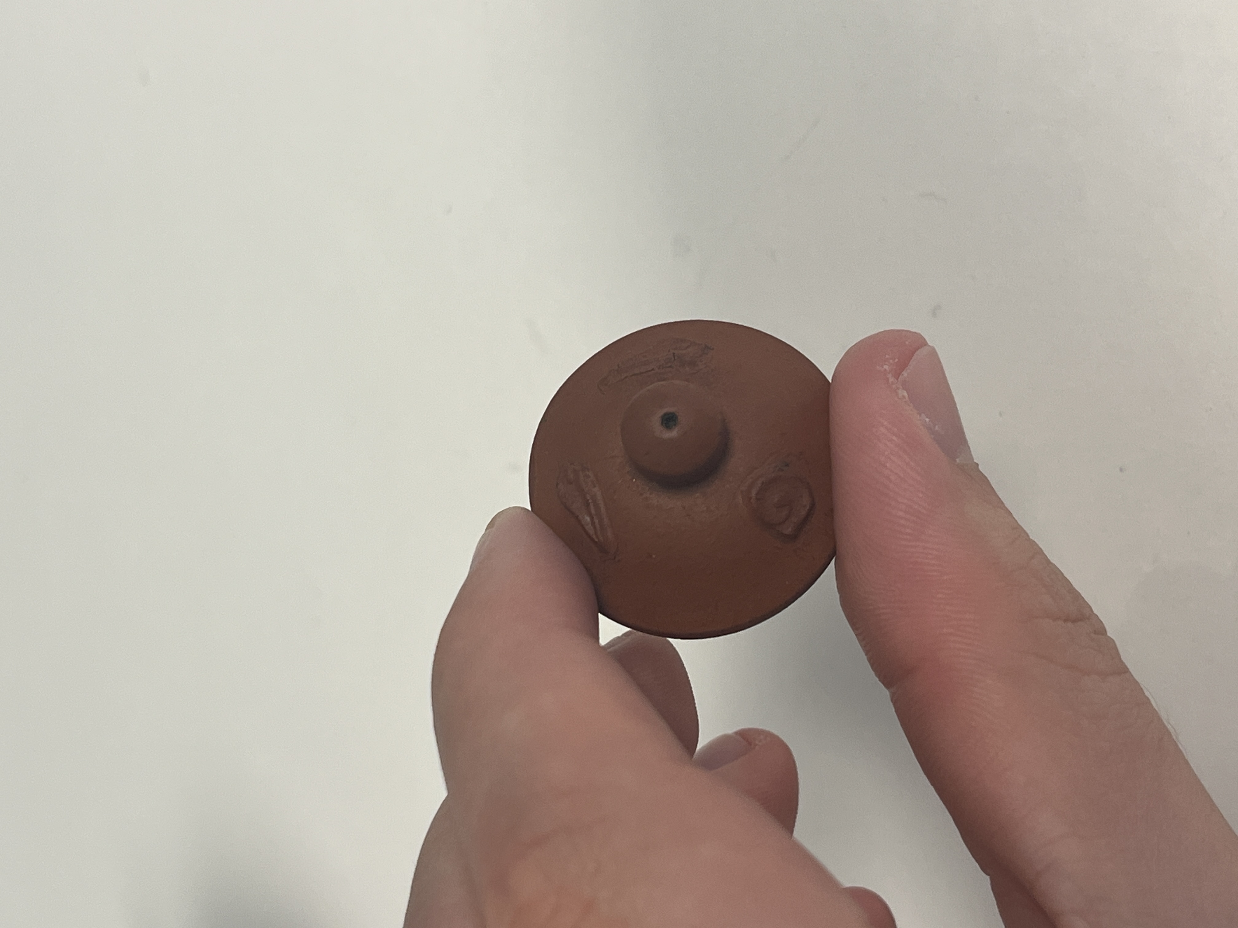 A Chinese Yixing stoneware miniature teapot — photo 10