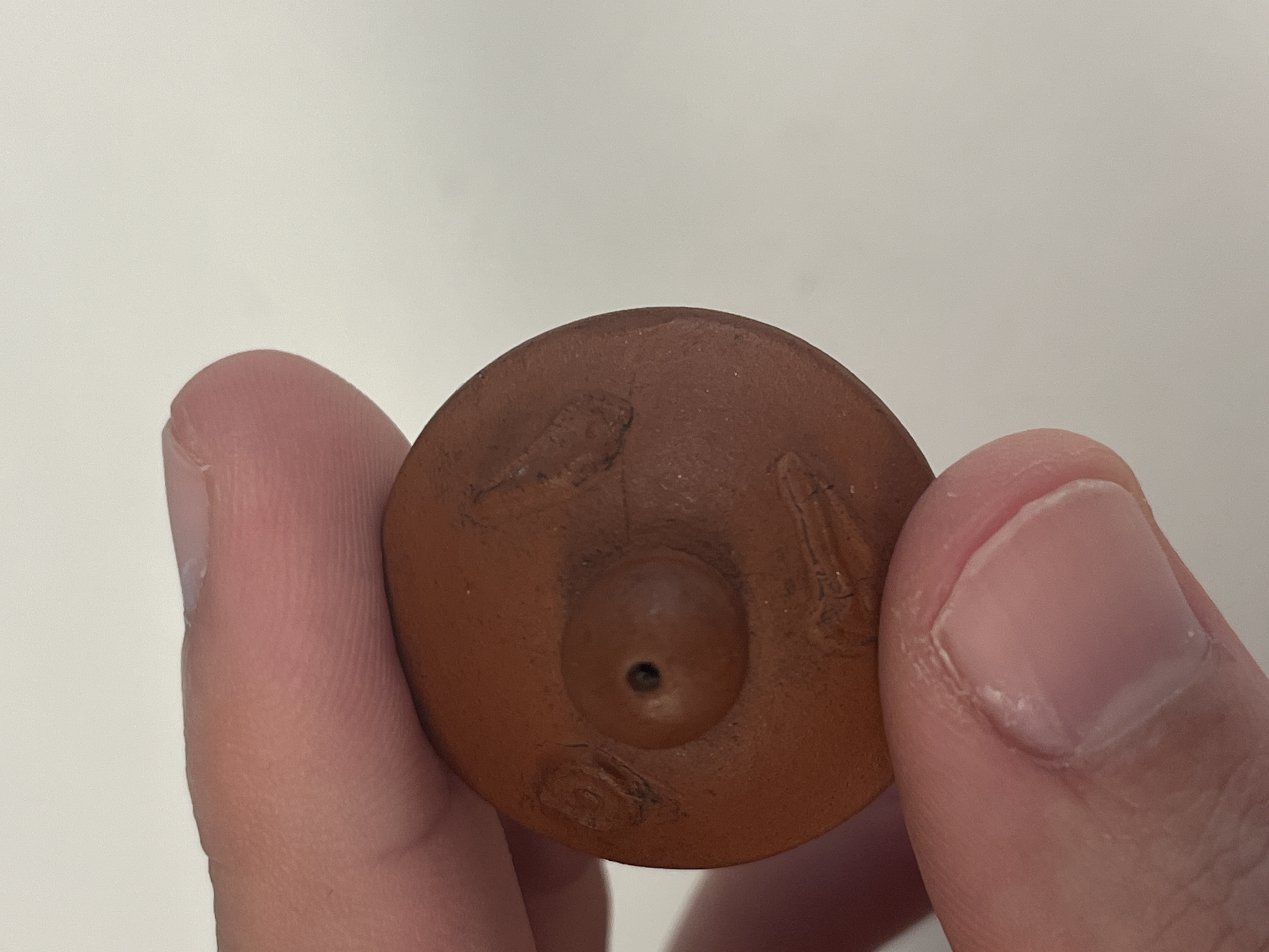 A Chinese Yixing stoneware miniature teapot — photo 12