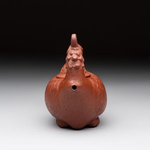 A Chinese Yixing stoneware 'phoenix' teapot, Kangxi — 照片 4