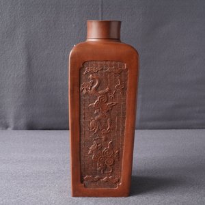 A Chinese Yixing stoneware tea caddy and cover, Kangxi — 照片 18