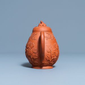 A Chinese Yixing stoneware teapot and cover, Kangxi — 照片 3