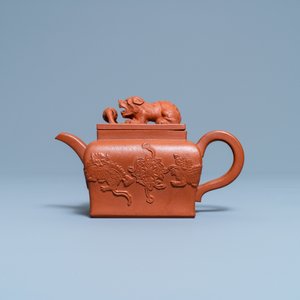 A Chinese Yixing stoneware teapot and cover, Kangxi — 照片 2