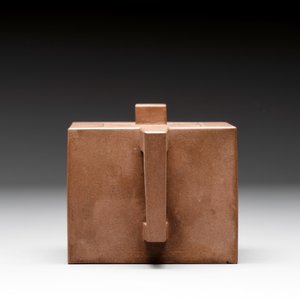 A Chinese Yixing stoneware teapot and cover, signed Hu Yaoting 胡耀庭, dated 1912 — 照片 5