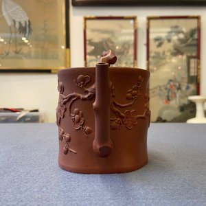 A Chinese Yixing stoneware two-spouted teapot with two compartments, Kangxi — photo 21