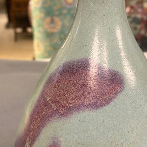 A Chinese 'yuhuchunping' junyao-glazed vase, probably Yuan or Song — photo 12