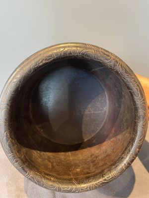 A Chinese Zitan wood 'chilong' brush pot, 17/18th C. — 照片 14