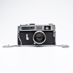 A CLA'd Canon 7 with a Canon LTM 50mm F1.8 lens and a metal cord — photo 4