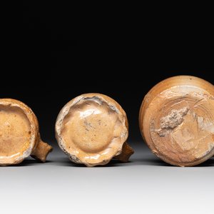 A collection of 10 German stoneware mugs, 14/16th C. — photo 13
